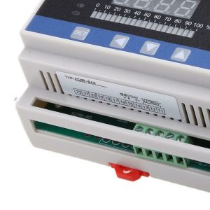 4-20mA DC Input DIN Rail Water Liquid Level Pressure Controller w/ 4 Relays & 24VDC Power Supply - Image 4