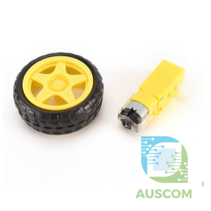 TT Motor Gear and Wheel Set for Arduino, Raspberry Pi, Smart Car, Robot DIY Projects