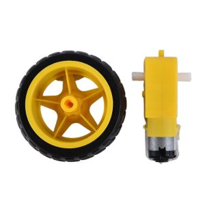 TT Motor Gear and Wheel Set for Arduino, Raspberry Pi, Smart Car, Robot DIY Projects - Image 4