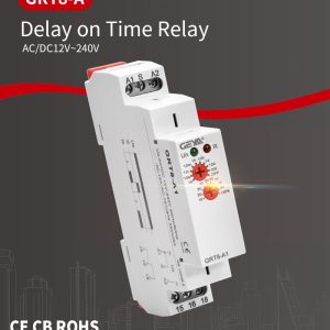 GEYA GRT8-A Electronic Time Relay 12V 24V 220V AC/DC Delay Timer DIN Rail - Image 2