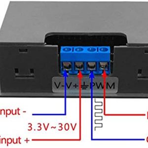 XY-PWM Signal Generator DC 3.3V-30V LCD Display Frequency Duty Cycle Adjustable - Image 3