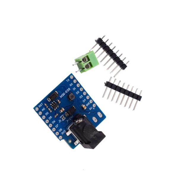 Nettigo: DC Power Shield for Wemos D1 mini/ D1 mini pro [Yā nǔ shén]