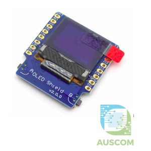 OLED Shield Display V2.0.0 for Wemos D1 Mini 0.66" 64x48 IIC I2C SSD1306 Module w/ 2 Buttons