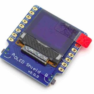 OLED Shield Display V2.0.0 for Wemos D1 Mini 0.66" 64x48 IIC I2C SSD1306 Module w/ 2 Buttons - Image 10