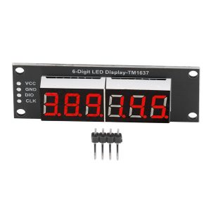 TM1637 LED Display Module 0.56 Inch – 6-Digit 7-Segment LED Indicator for Arduino | Red, Green, Blue, Yellow, White - Image 10