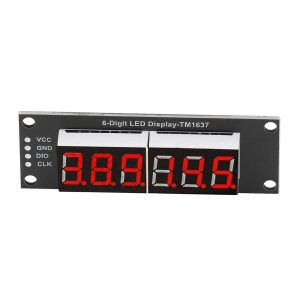 TM1637 LED Display Module 0.56 Inch – 6-Digit 7-Segment LED Indicator for Arduino | Red, Green, Blue, Yellow, White - Image 9