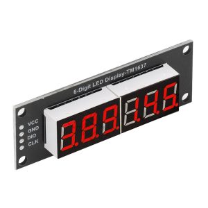 TM1637 LED Display Module 0.56 Inch – 6-Digit 7-Segment LED Indicator for Arduino | Red, Green, Blue, Yellow, White - Image 14