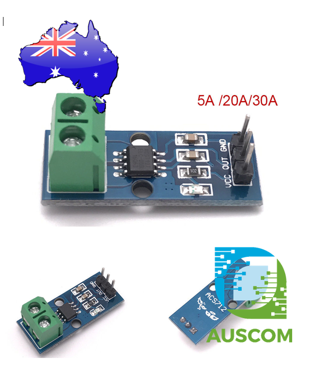 ACS712 current sensor module arduio 5a 20a 30a main image