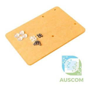 Transparent Acrylic Base Plate for Arduino Uno R3 | High-Quality Mounting Board with Rubber Feet & Screws