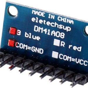 8-Bit Blue/Red LED Strip Module | 3-24V | Arduino, MCU, FPGA, Breadboard - Image 4
