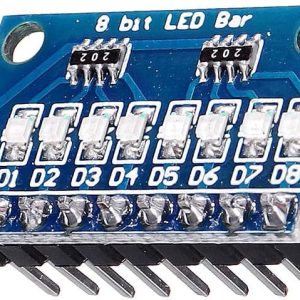 8-Bit Blue/Red LED Strip Module | 3-24V | Arduino, MCU, FPGA, Breadboard - Image 8