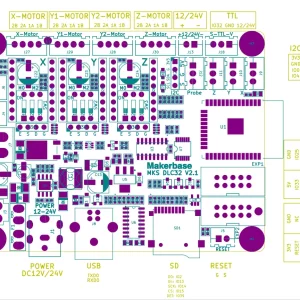 MKS DLC32 V2.1 32-Bit ESP32 GRBL WiFi CNC Laser Engraving Machine Controller Board - Image 8