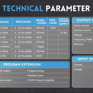 FNIRSI SG-003A Signal Generator Calibrator | 0-24mA 0-30V | PLC Debugging, Process Control - Image 14