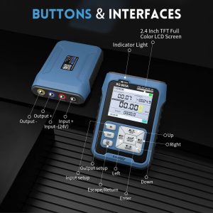 FNIRSI SG-003A Signal Generator Calibrator | 0-24mA 0-30V | PLC Debugging, Process Control - Image 15