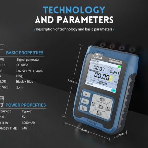 FNIRSI SG-003A Signal Generator Calibrator | 0-24mA 0-30V | PLC Debugging, Process Control - Image 17
