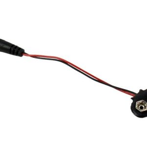 9V Battery Snap Clip to 2.1mm DC Plug Adapter Cable for Arduino & DIY Electronics - Image 3
