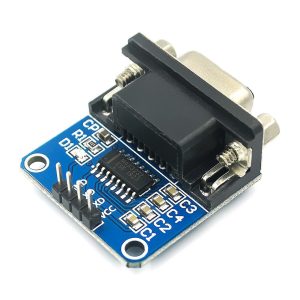 MAX3232 RS232 to TTL Serial Converter Module DB9 Connector 3.3V-5V MCU PLC STM32 - Image 4