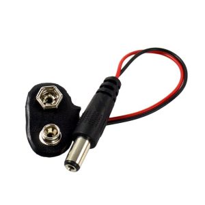 9V Battery Snap Clip to 2.1mm DC Plug Adapter Cable for Arduino & DIY Electronics - Image 6