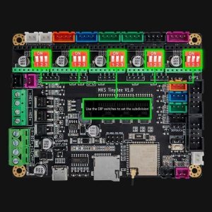 MKS TinyBee V1.0 3D Printer Mainboard ESP32 WiFi Marlin 2.0 LCD TFT Compatible - Image 2