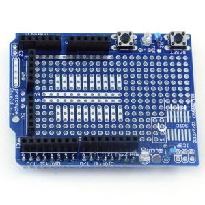 Arduino Uno Prototype Shield + Mini Breadboard | Mega Prototyping Board Kit - Image 7