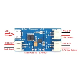 Lithium Battery Solar Charging Board CN3065 5V 500mA USB Panel Charger Module - Image 5