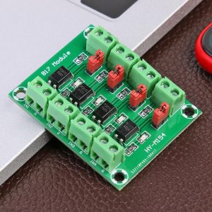 PC817 4-Channel Optocoupler Isolation Module Signal Voltage Converter 3.3V 5V to 24V - Image 6