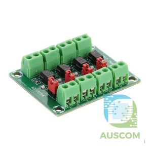 PC817 4-Channel Optocoupler Isolation Module Signal Voltage Converter 3.3V 5V to 24V